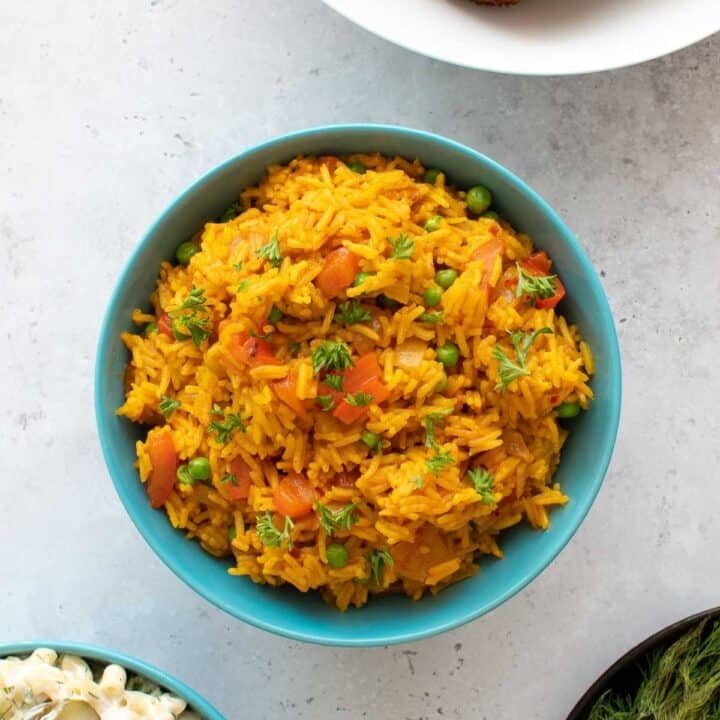 Nando's Spicy Rice (Copycat) Hint of Healthy