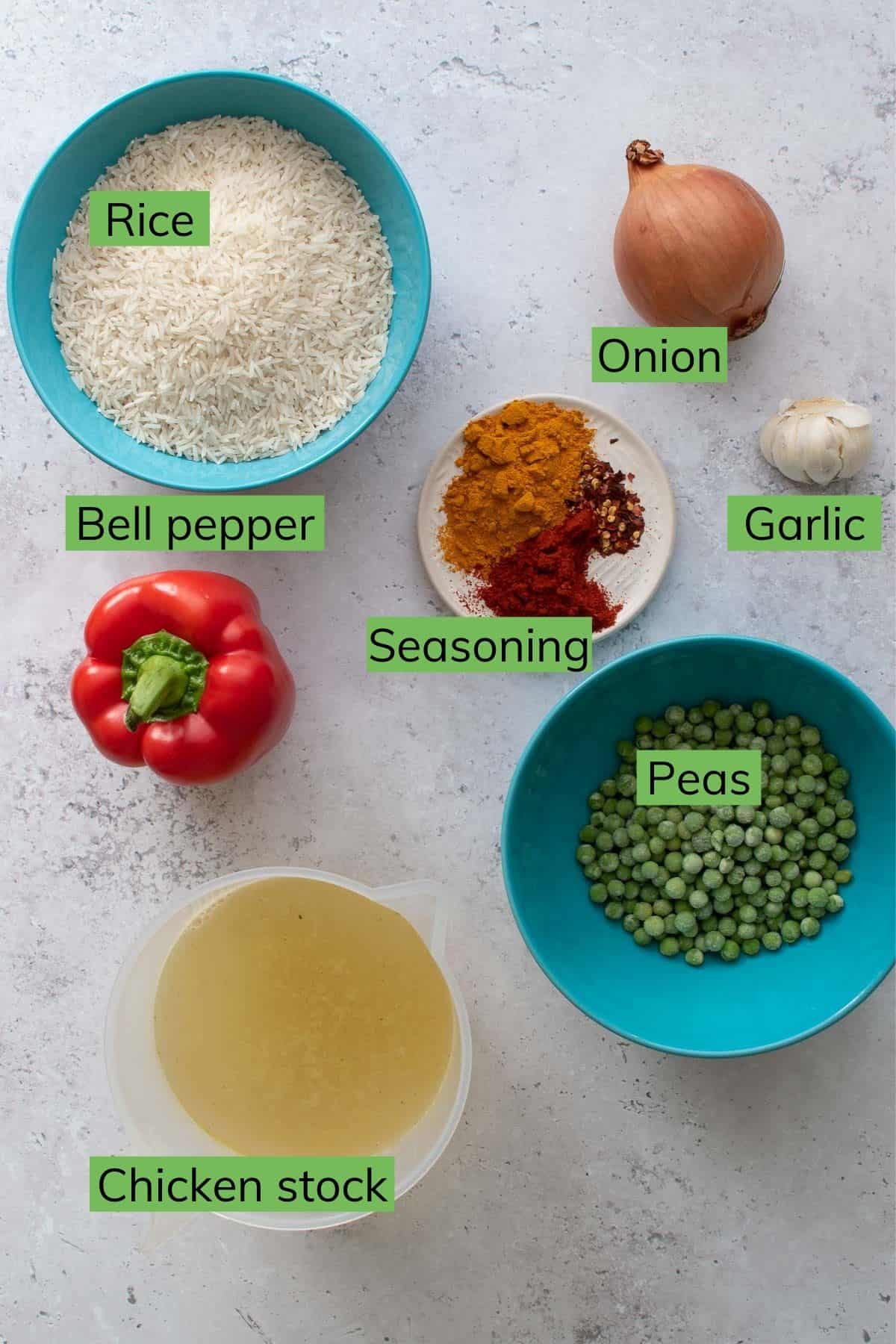 The ingredients needed to make this recipe.