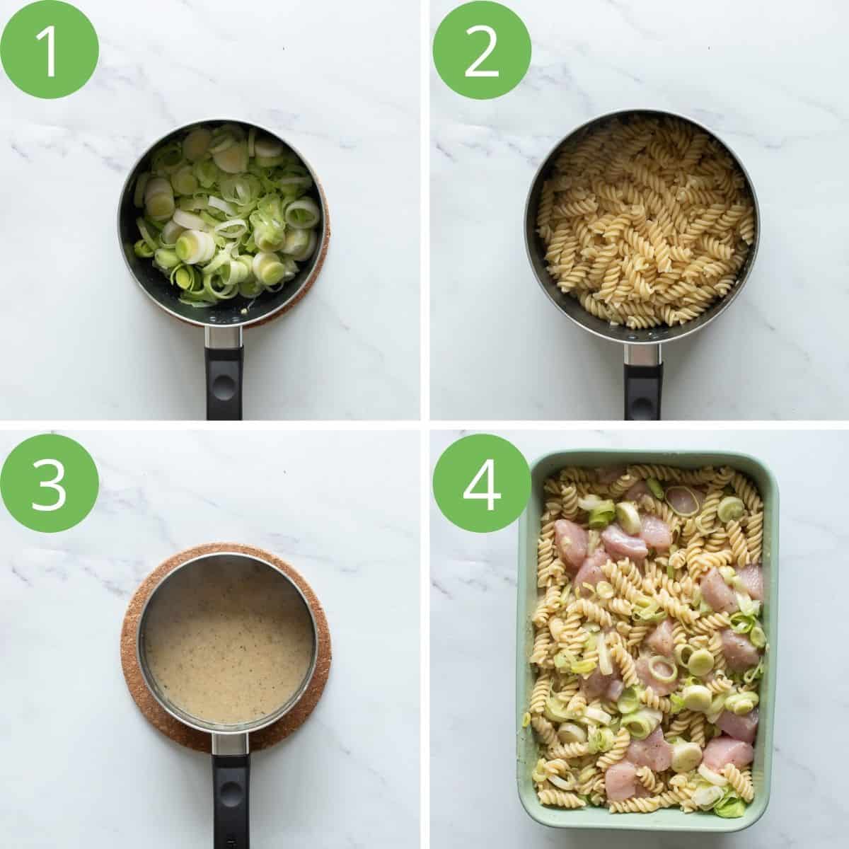 Step by step images showing how to make this recipe.