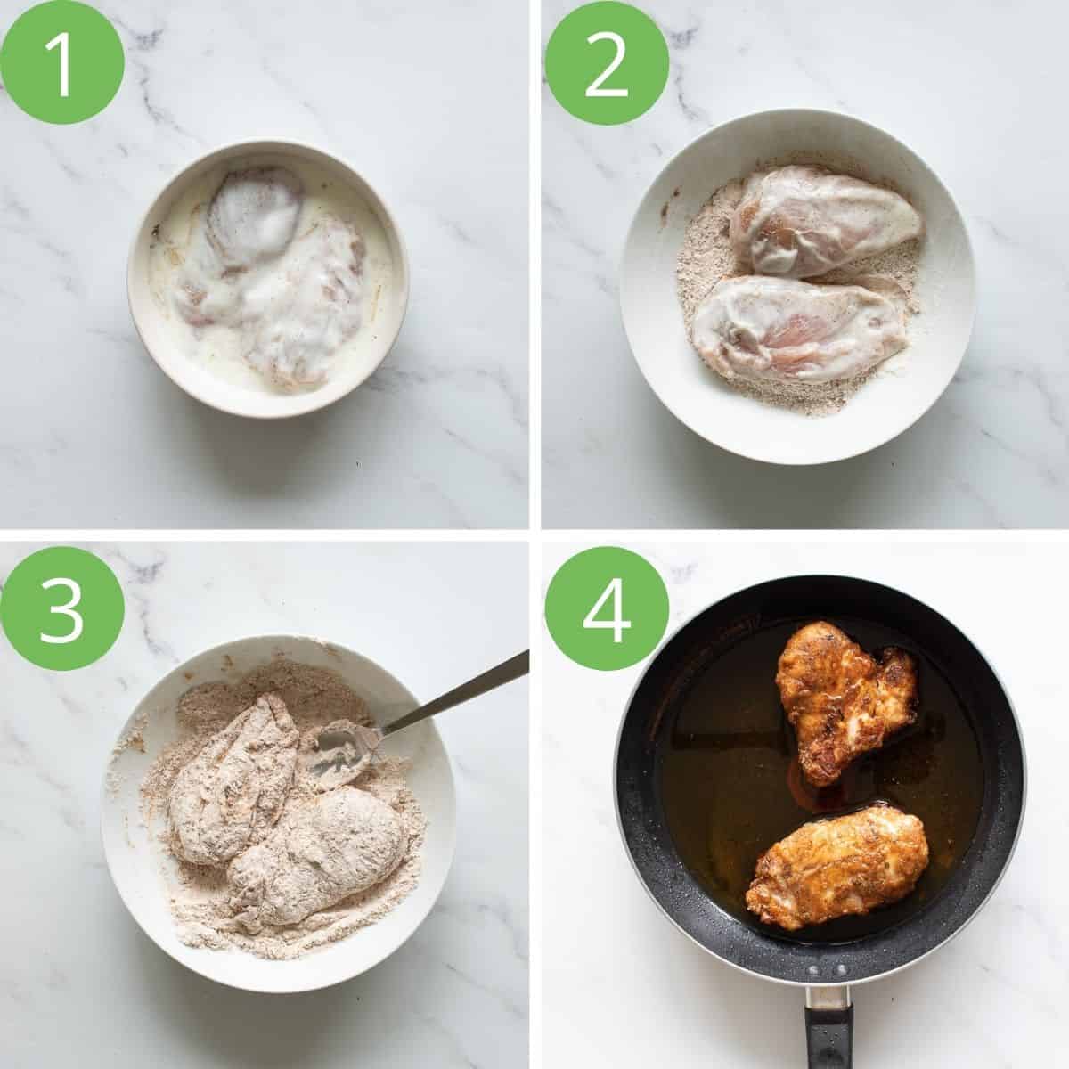 Step by step images showing how to make this recipe.