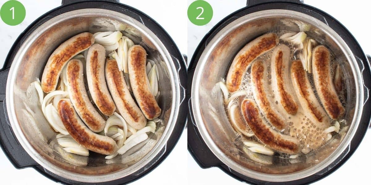 Instant Pot Bratwurst – Melanie Cooks