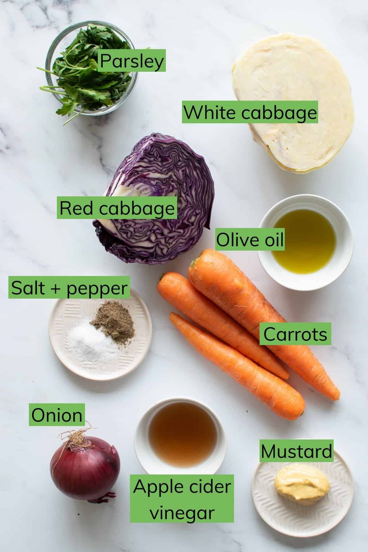 The ingredients needed to make this recipe.