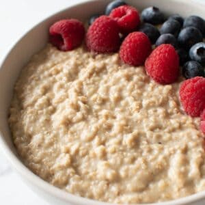 Protein porridge.