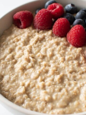 Protein porridge.