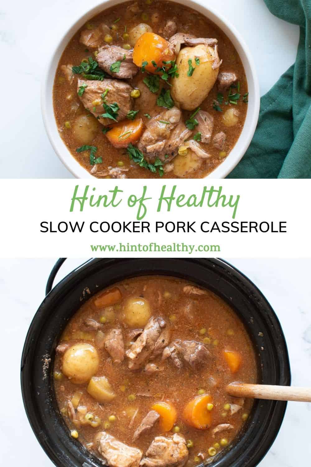 The Best Slow Cooker Pork Stew Hint of Healthy