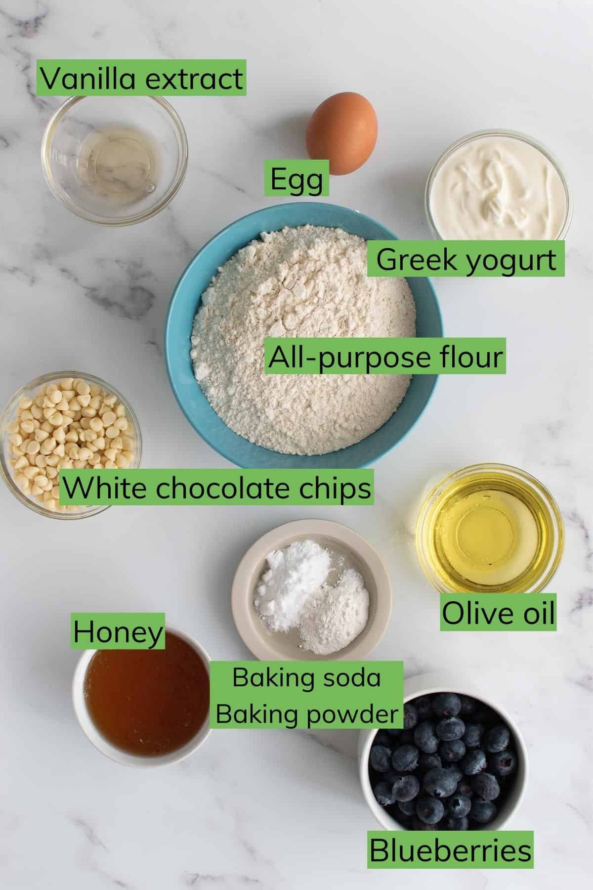 The ingredients needed to make this recipe.