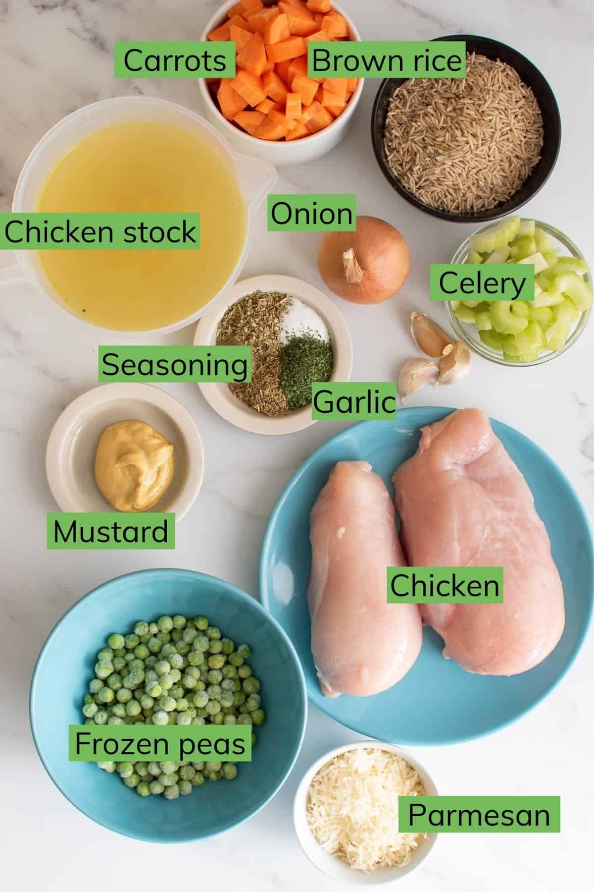 The ingredients needed to make this recipe.