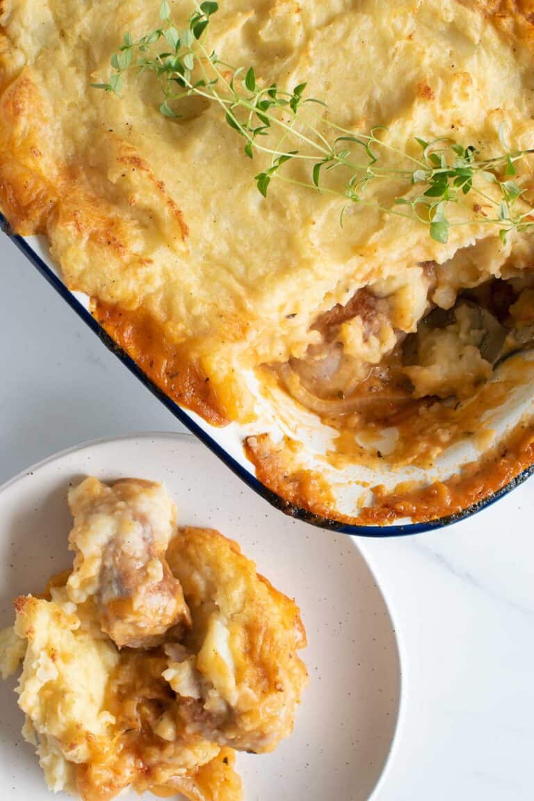 Sausage and Mash Pie Recipe Hint of Healthy