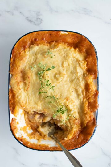 Sausage and Mash Pie Recipe - Hint of Healthy