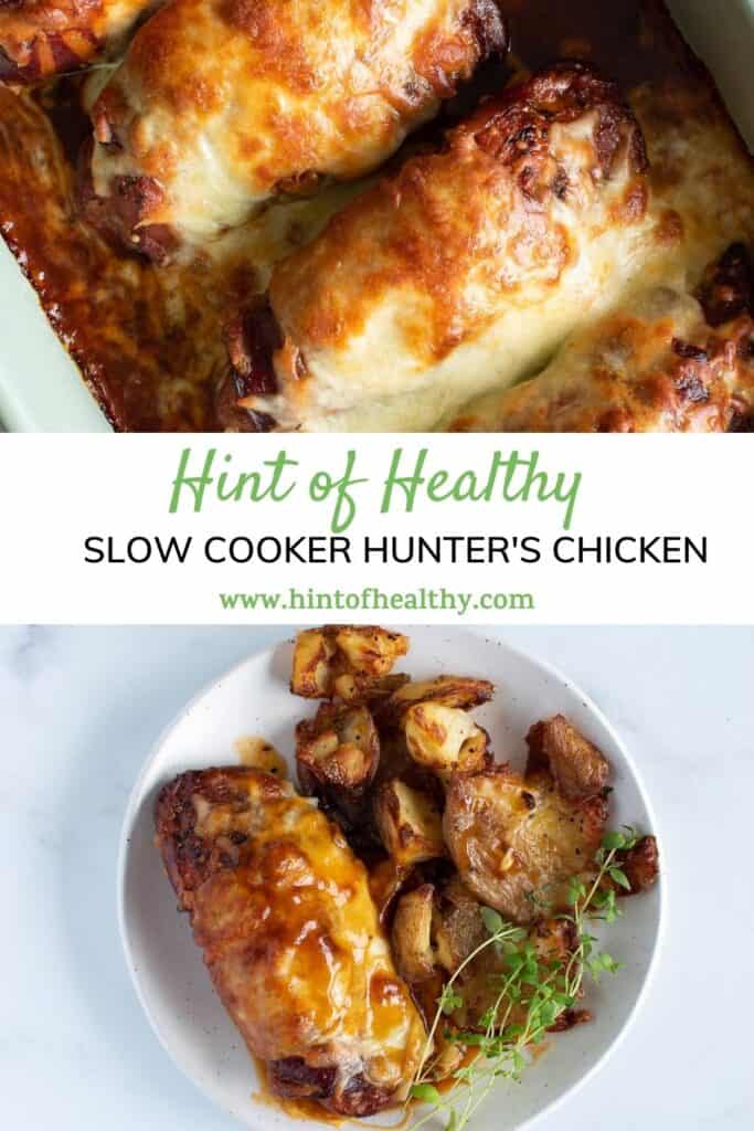 Two images of hunter's chicken.