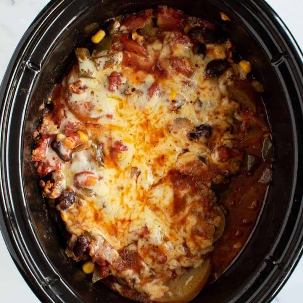Crockpot Cowboy Casserole Recipe Hint of Healthy