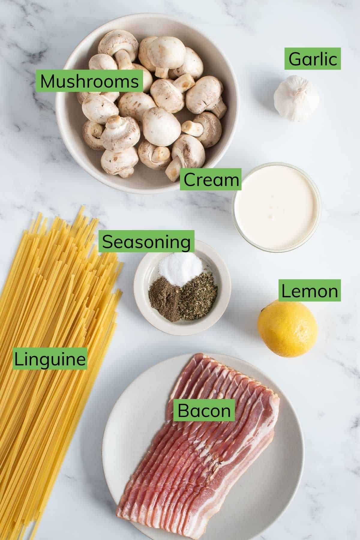 The ingredients needed to make this recipe.