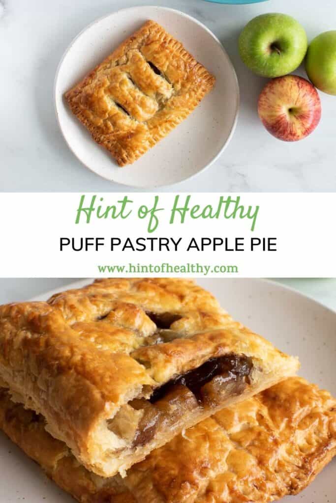 Apple pastries.