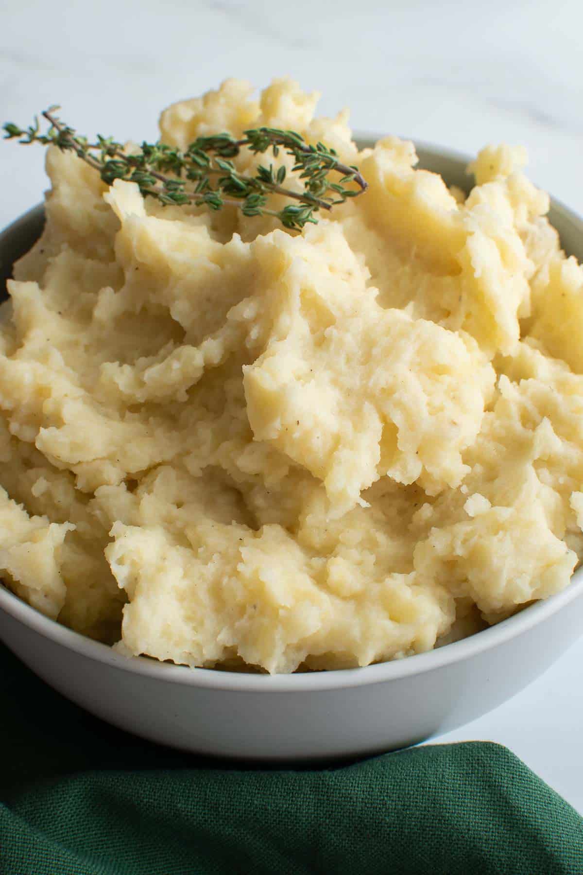 Mashed potatoes with almond milk discount