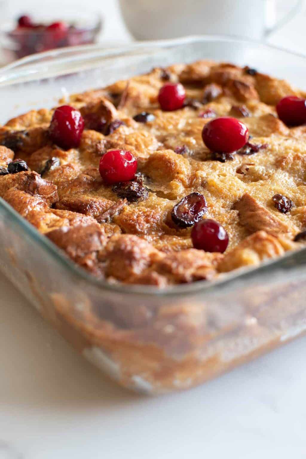 Eggnog Bread Pudding