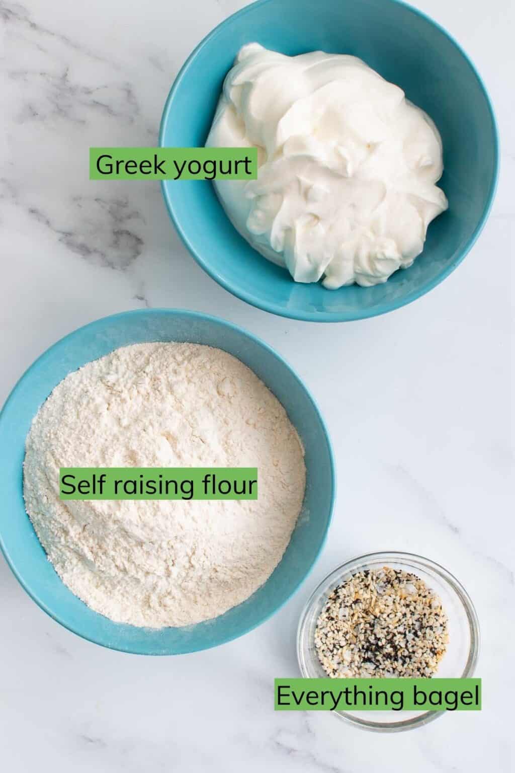 3 Ingredient Bagels So Easy! Hint of Healthy