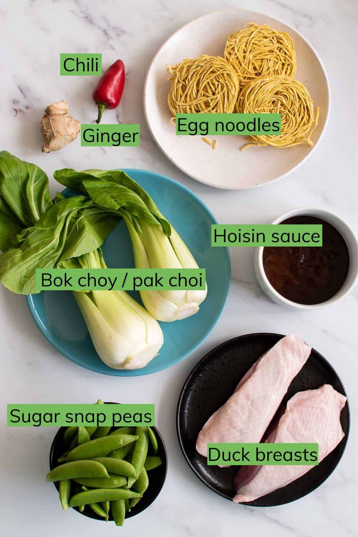 The ingredients needed to make this recipe.