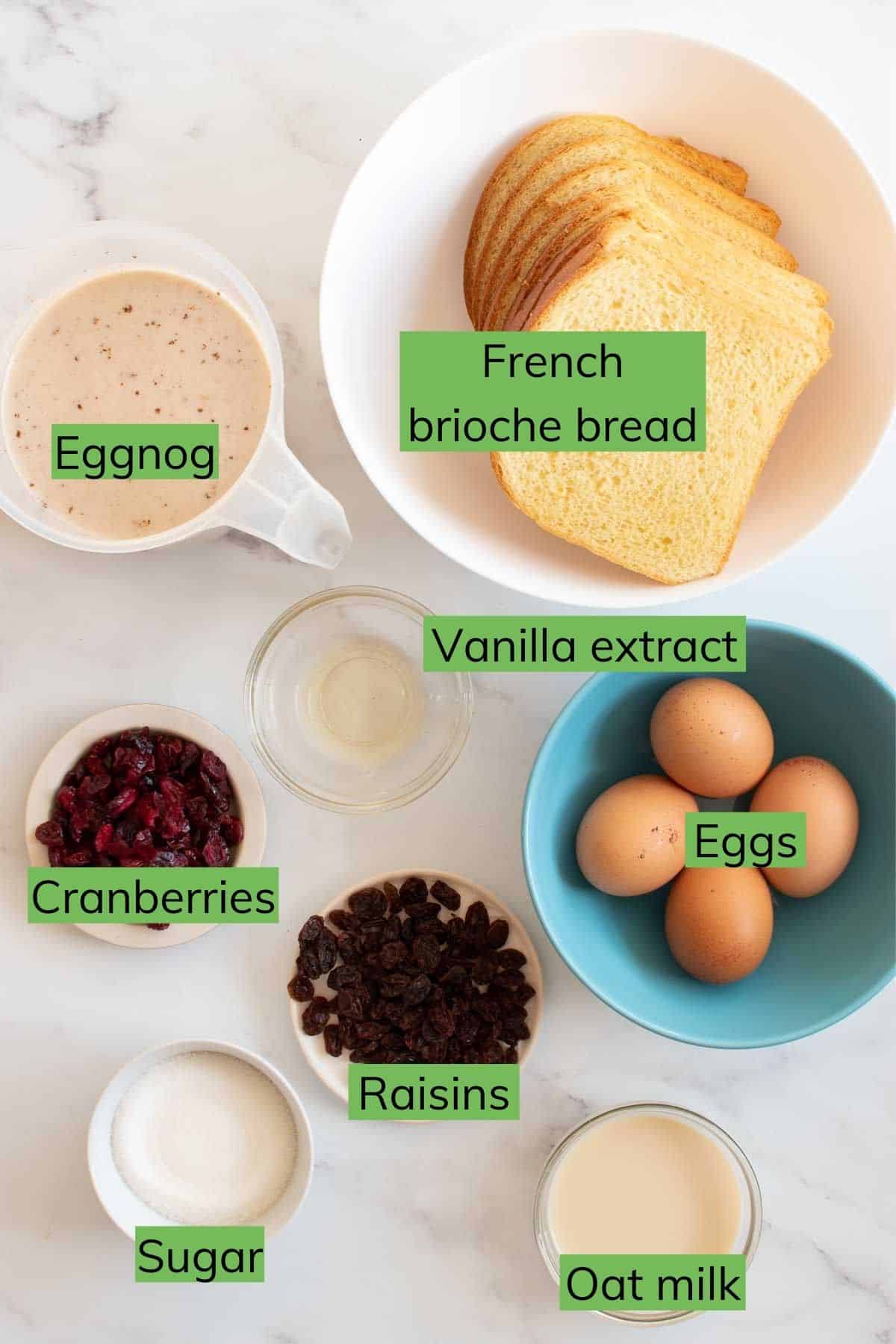 The ingredients needed to make this recipe.