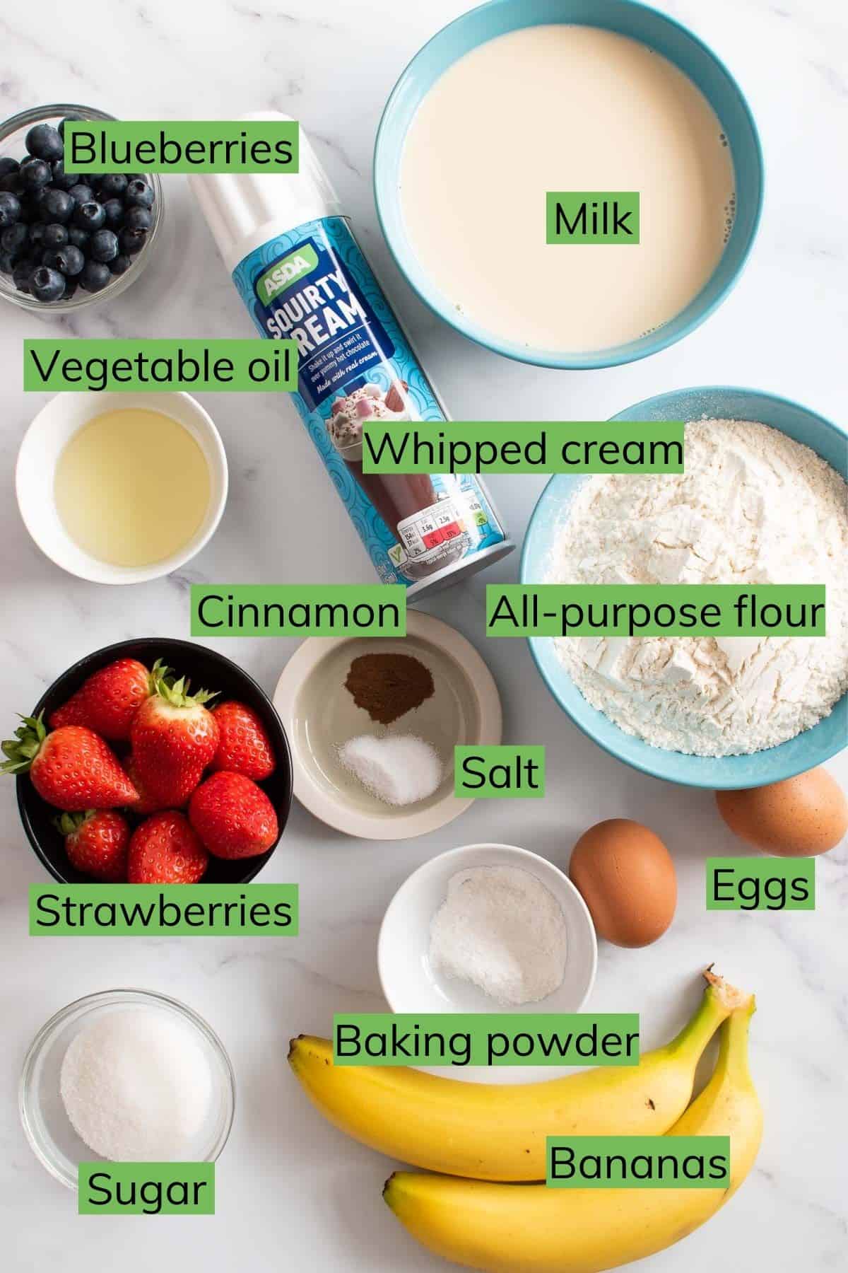 The ingredients needed to make this recipe.