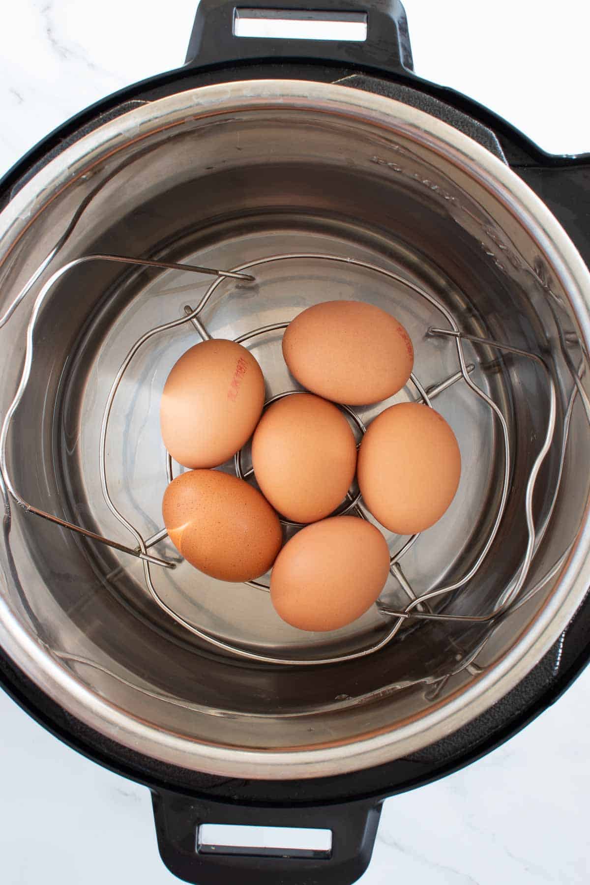 Eggs in an Instant Pot.