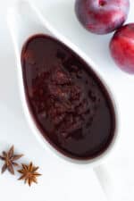 Plum Sauce for Duck (Easy 10-Minute Recipe) - Hint of Healthy