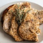 Turkey steaks.