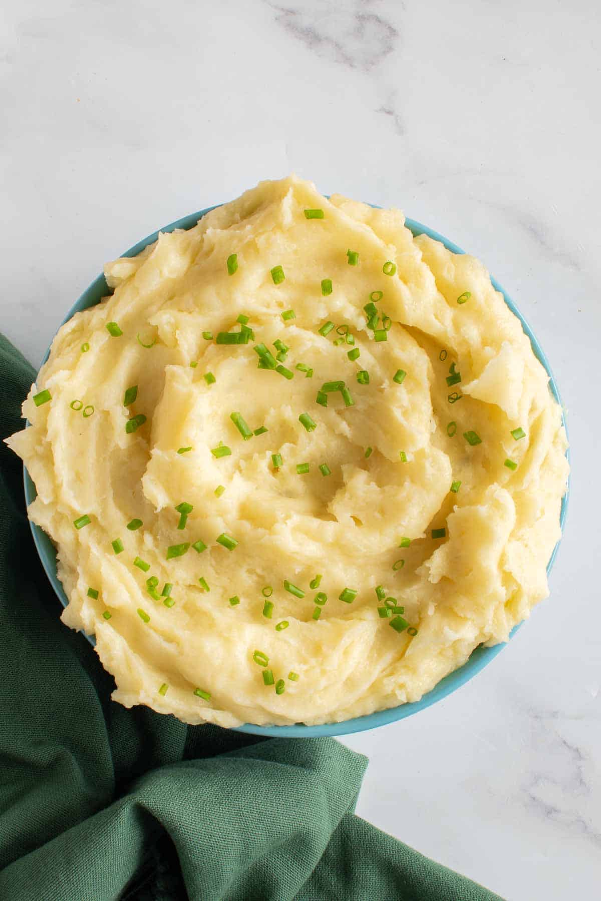 Creamy mash in a bowl.