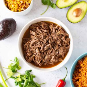 Instant Pot Mexican Shredded Beef.