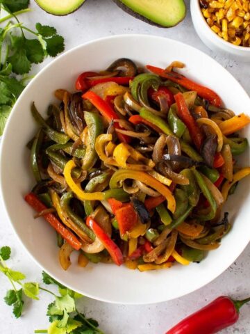 Sauteed Onions and Peppers.