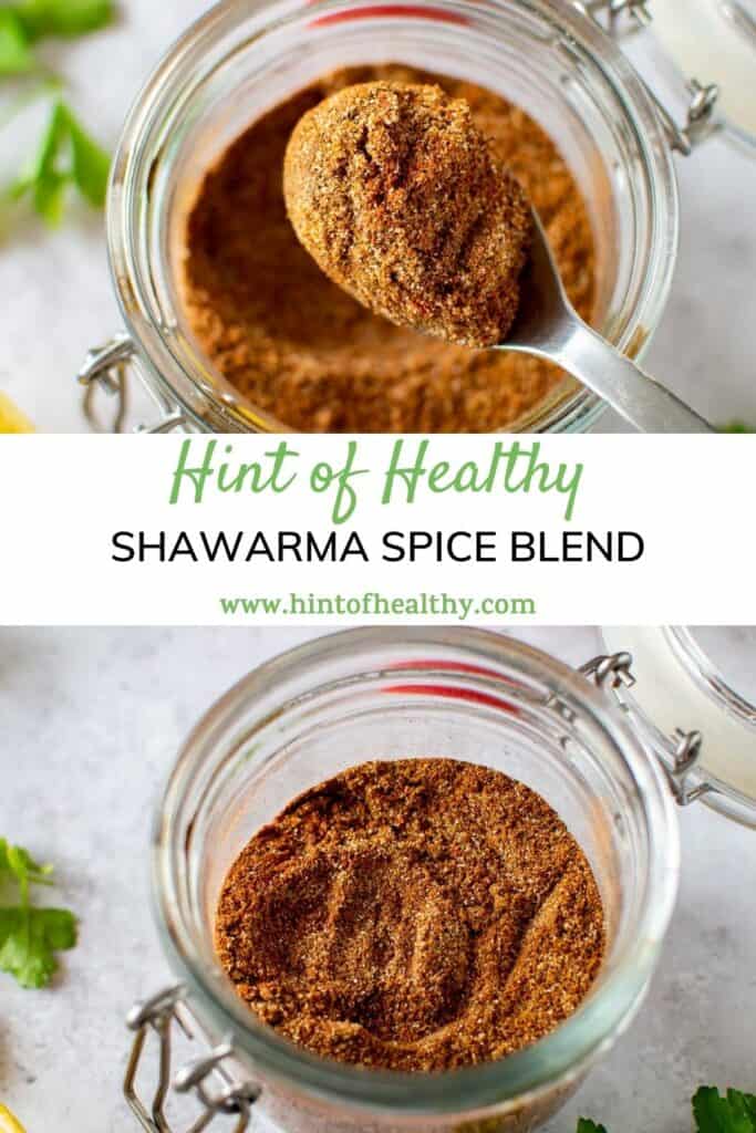 Shawarma spice blend.