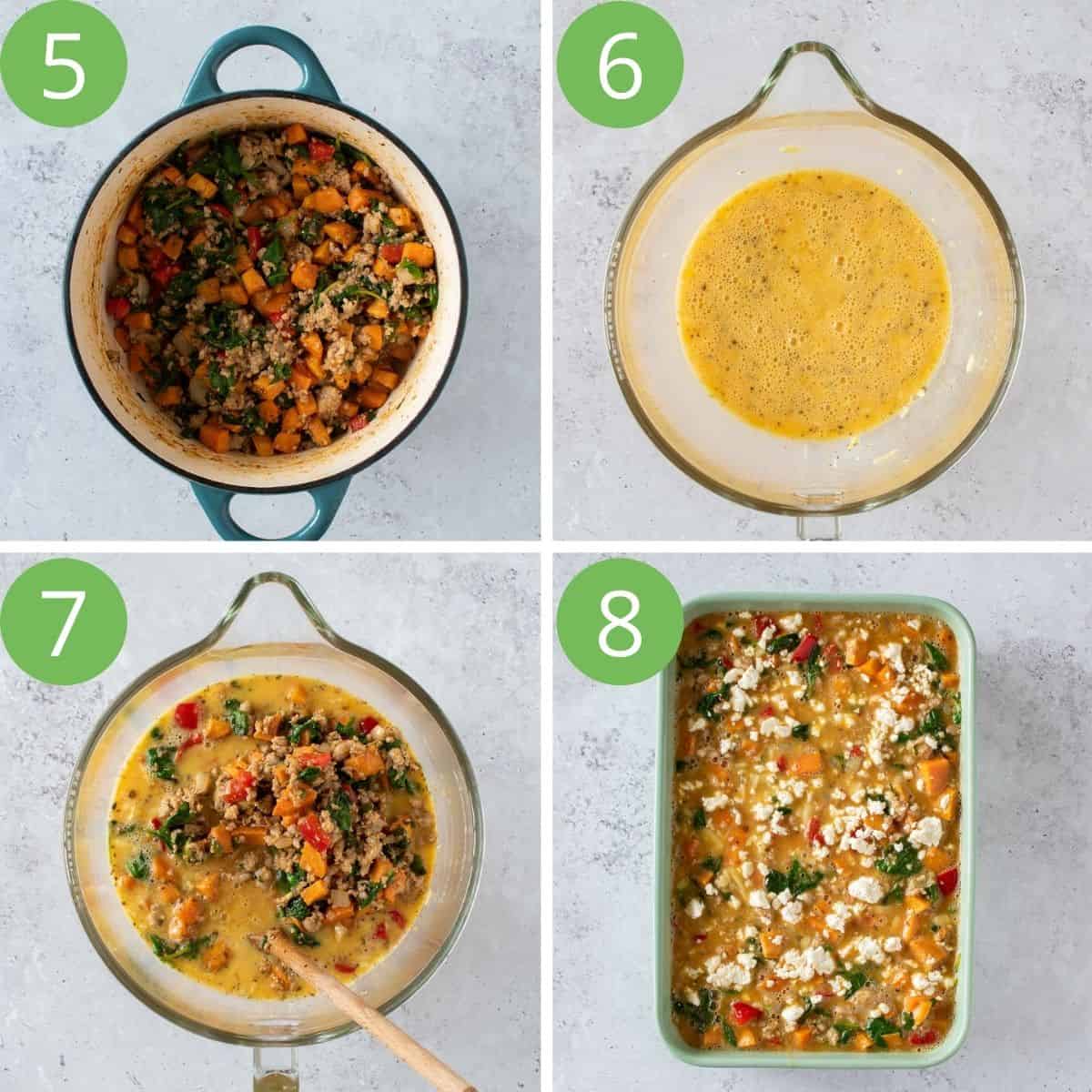 Step by step images showing how to make this recipe.