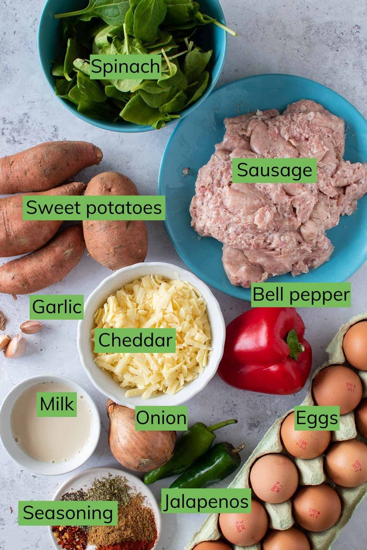 The ingredients needed to make this recipe.