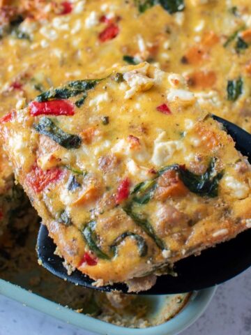 Sweet Potato Breakfast Casserole.