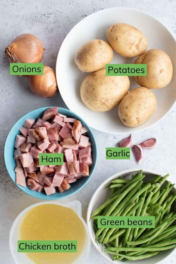 Easy Ham, Green Beans, and Potatoes Recipe Hint of Healthy
