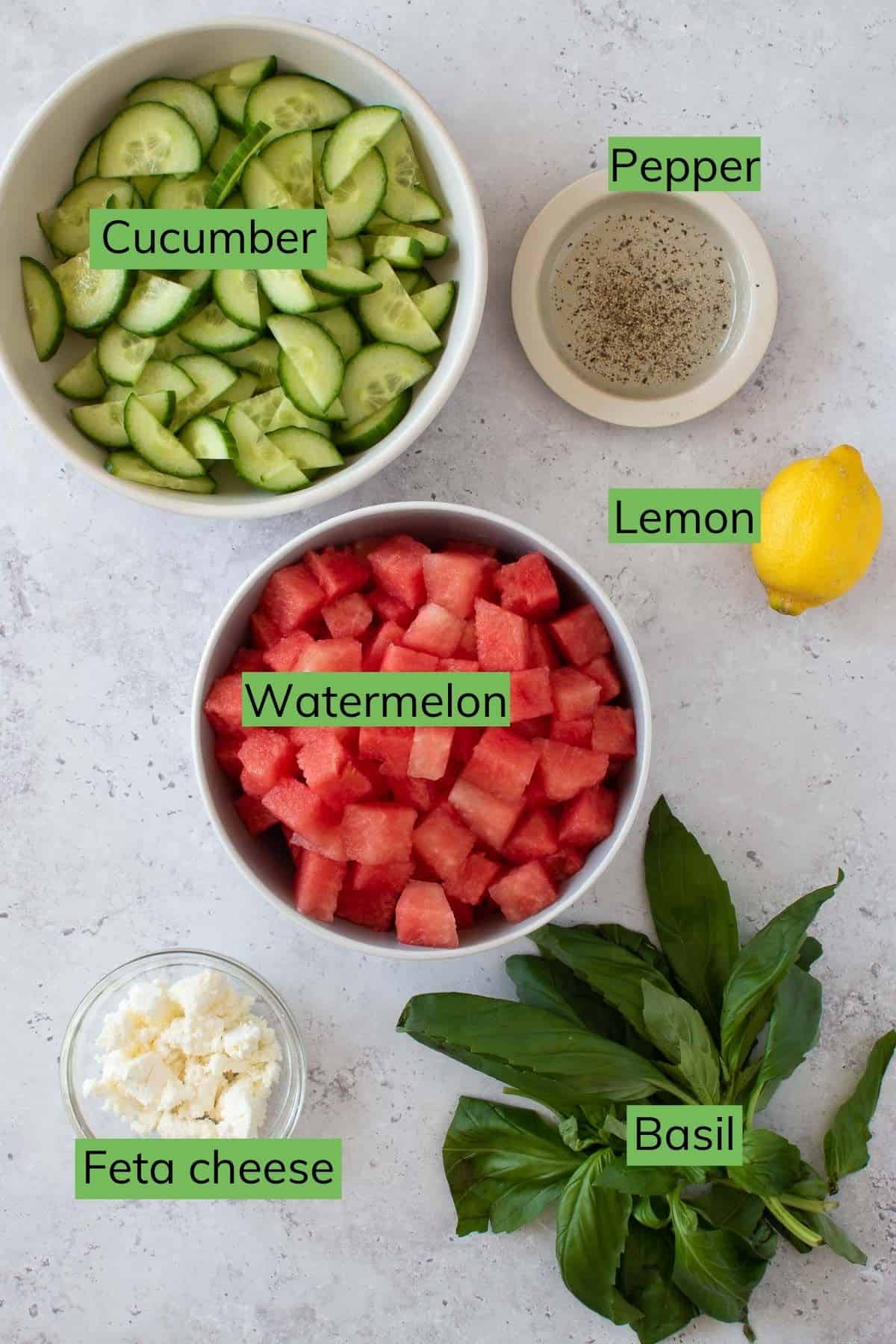 The ingredients needed to make this recipe.