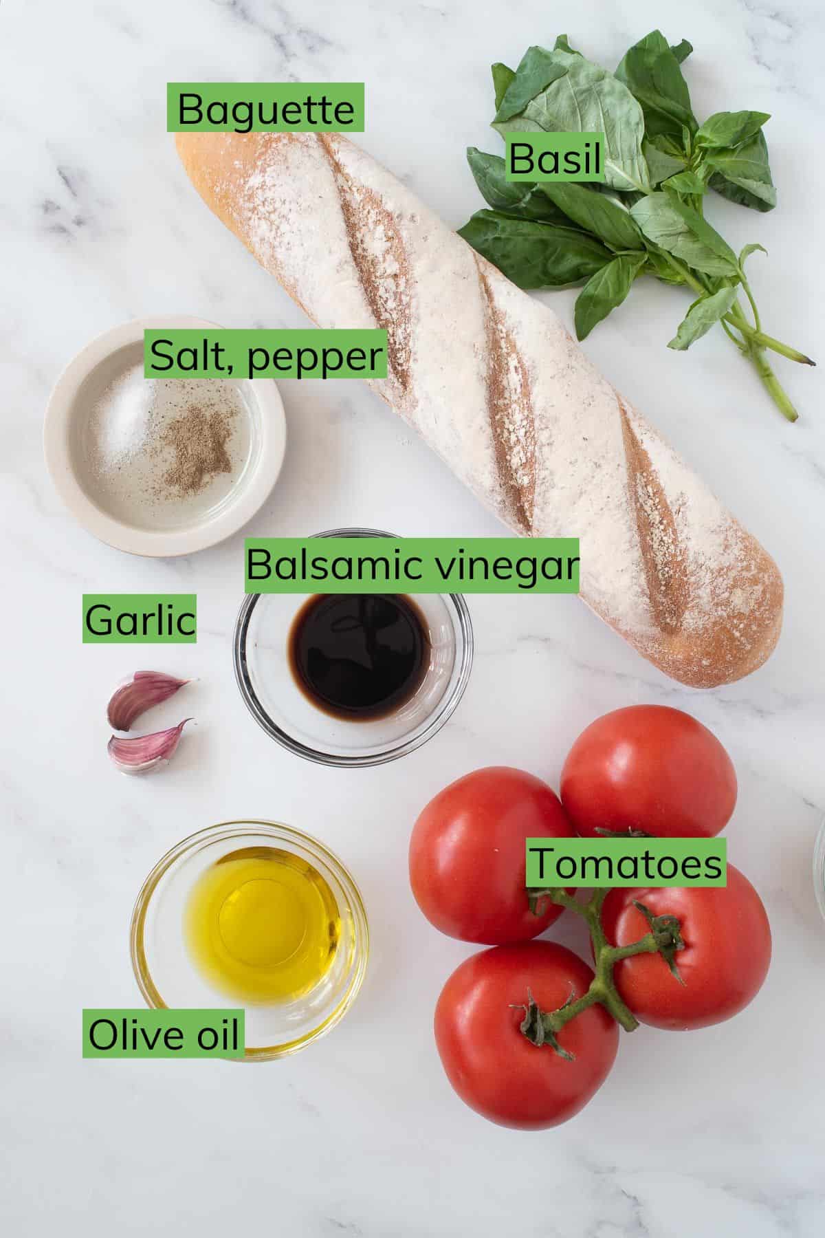 The ingredients needed to make this recipe.