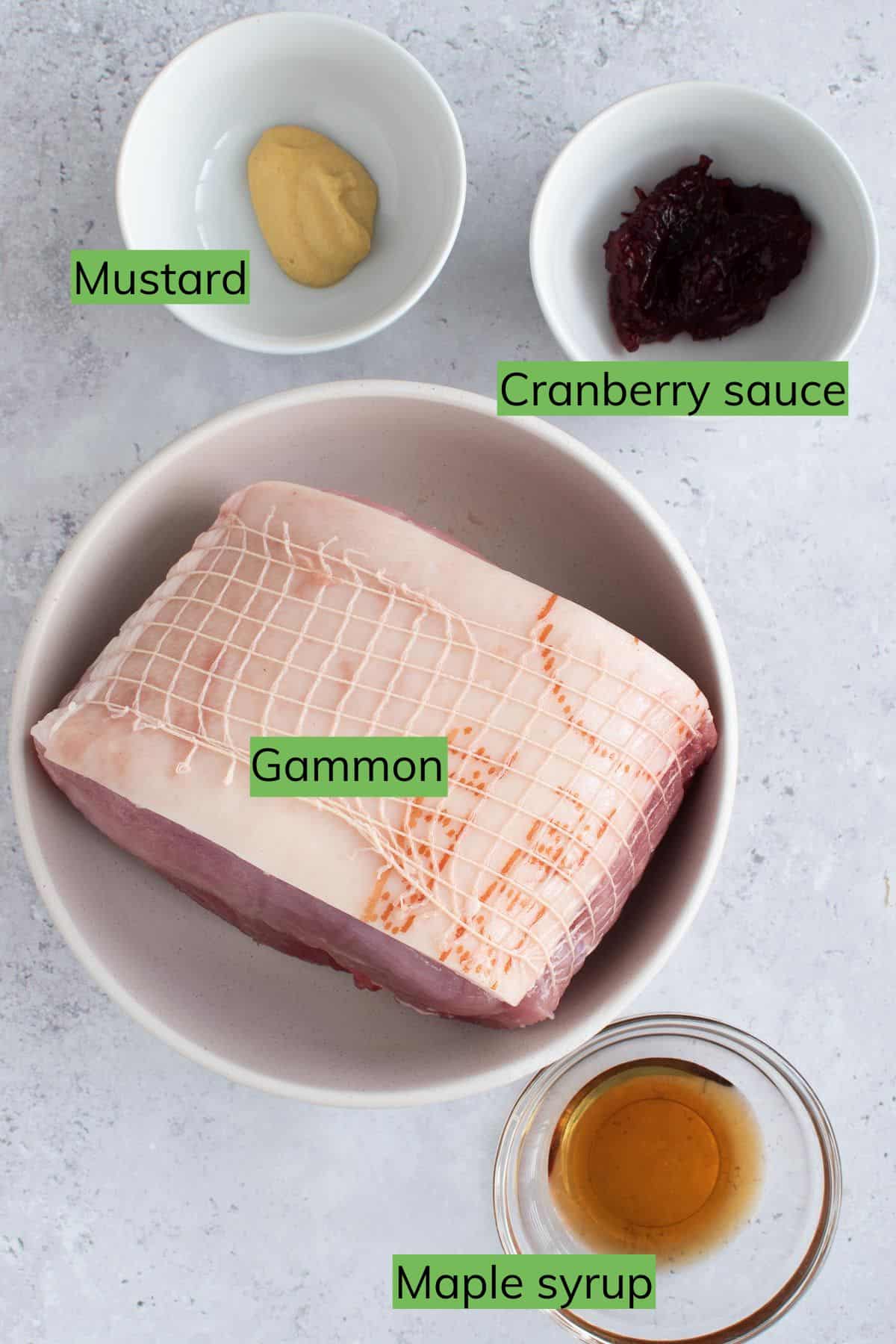 The ingredients required to make this recipe.
